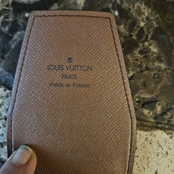 Louis Vuitton Canvas monogram Cigarette Cigar Tampon Holder fold in Flap - Picture 8 of 11